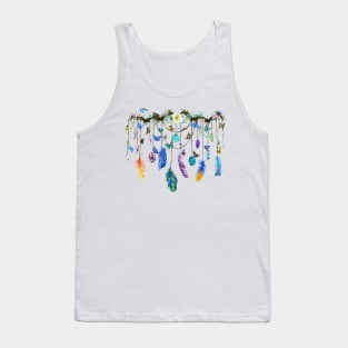 Folkstone Crystal And Butterfly Spirit Gazer Tank Top